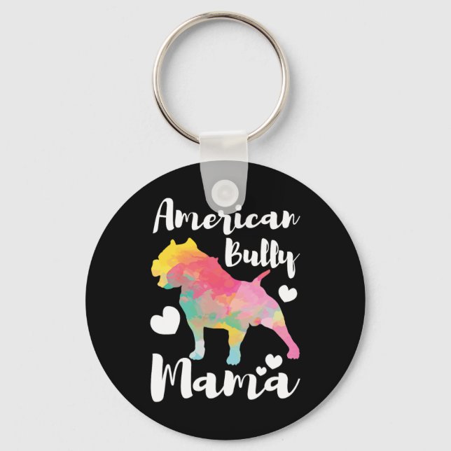 Llavero Bully Mama Bulldog Owner Mom (Anverso)