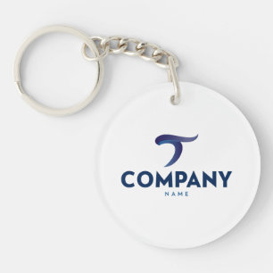 Llavero Bulto promocional de la cadena de logotipos para e