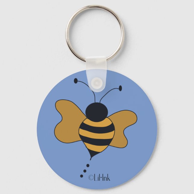 Llavero Bumble Bee Keychain (Anverso)