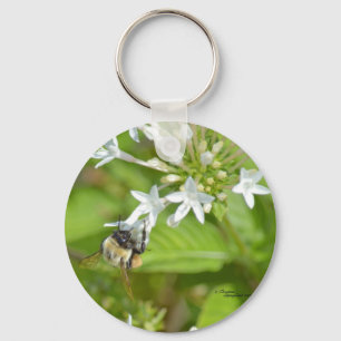 Llavero Bumblebee y flores