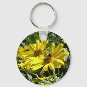 Llavero Bumblebee y girasol