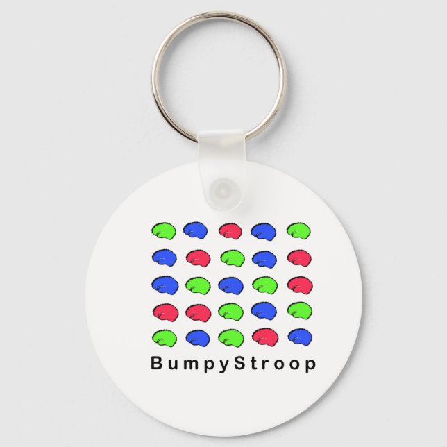 Llavero Bumpy Stroop (Anverso)