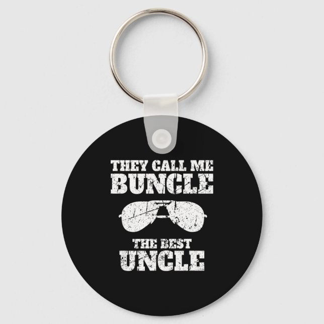 Llavero Buncle - They Call Me Buncle - The Uncle Funny  (Anverso)