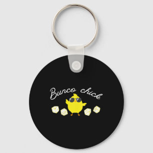Llavero Bunco Chick Easter Spring Bunco Dice