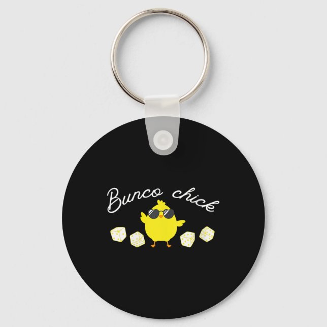 Llavero Bunco Chick Easter Spring Bunco Dice (Anverso)
