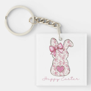 Llavero Bunny Floral Easter