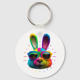 Llavero Bunny se enfrenta a Guay Easter Bunny con gafas