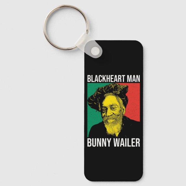 Llavero Bunny Wailer Reggae Legend Rasta Jamaika Roots  (Anverso)