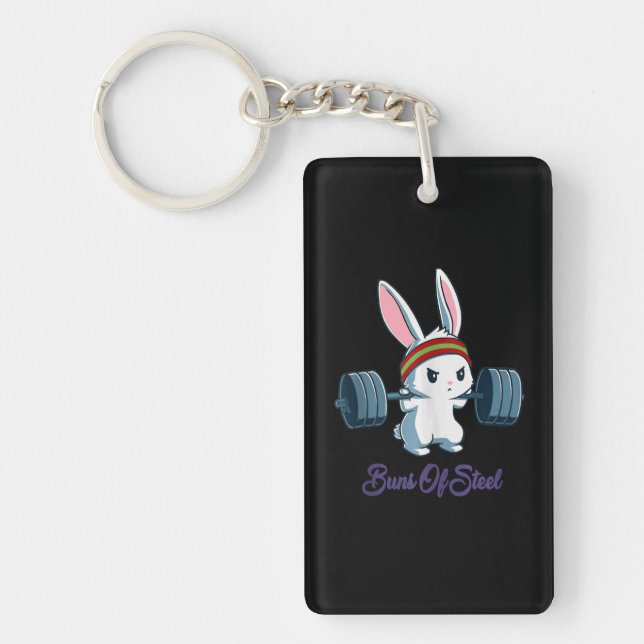 Llavero Buns Of Sl Ness Rabbit Bunny Lover (Frente)