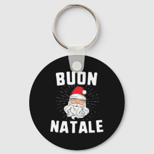 Llavero Buon natale christmasitaly santa babbo italiano