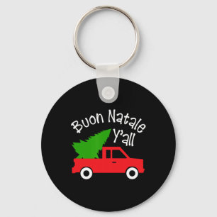 Llavero Buon natale quristmasy italiano#39; todos gracioso