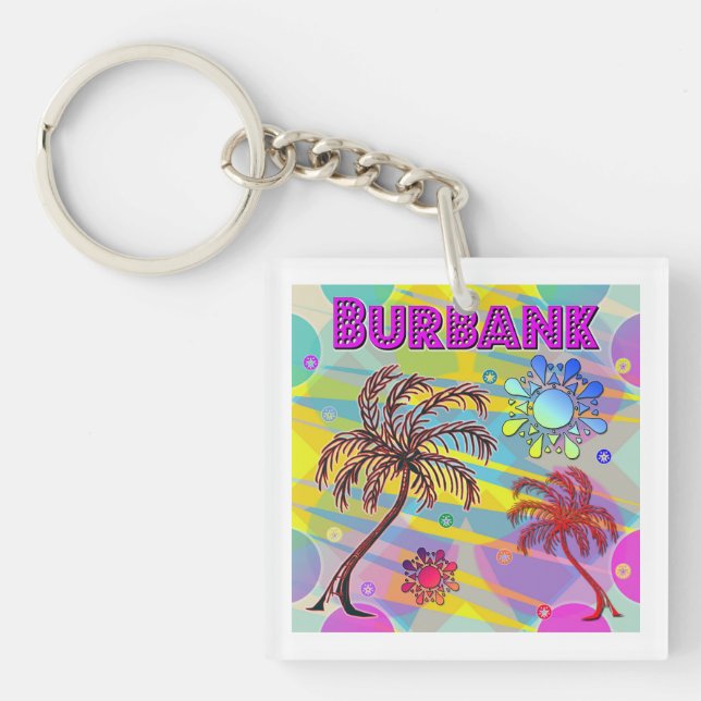 Llavero Burbank Happy and Hope Keychain (Frente)