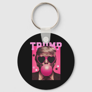 Llavero Burbblegs Trump: Navidades de la goma de mascar ro