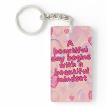 Burbuja acrílica de Keychain