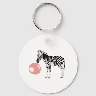 Llavero Burbuja Gum Zebra