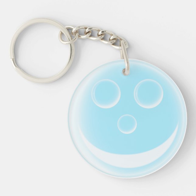 Llavero Burbuja sonriente (Frente)