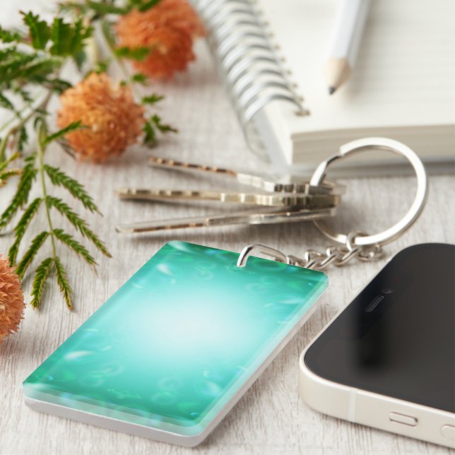 Llavero Burbujas resplandecientes (Frente Derecha)