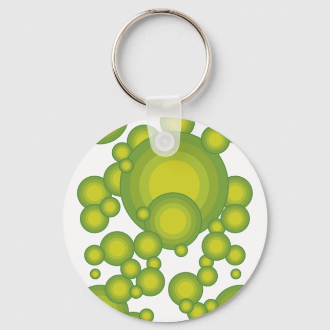 Llavero Burbujas Verdes (Anverso)