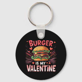 Llavero Burger es mi homenaje de San Valentín