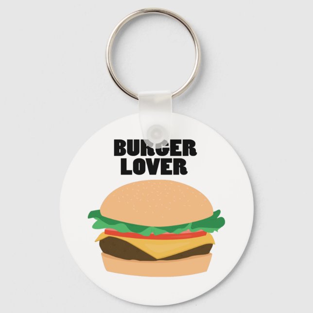 Llavero Burger Lover (Anverso)