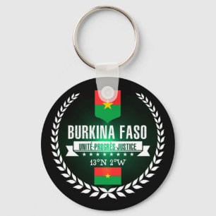 Llavero Burkina Faso