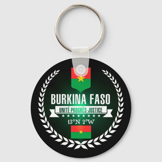Llavero Burkina Faso (Anverso)