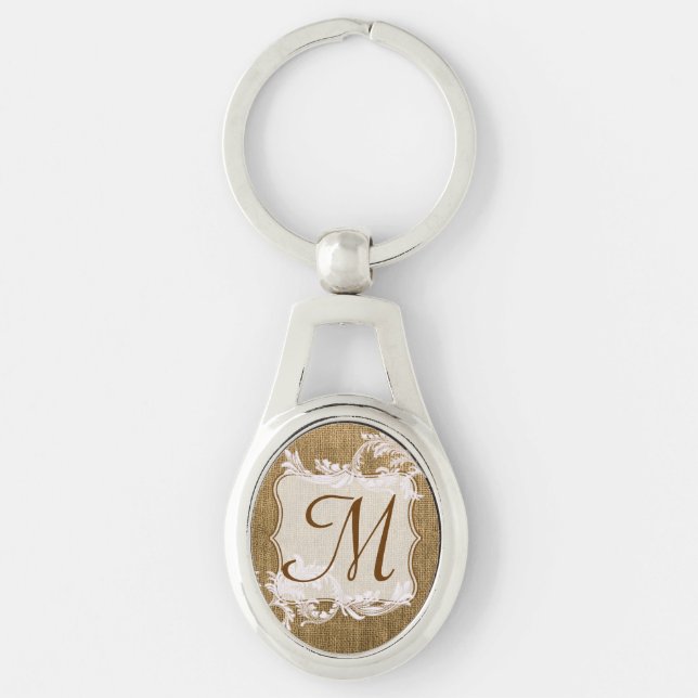 Llavero Burlap Country Lace AppliRus Digital Key Chain (Anverso)