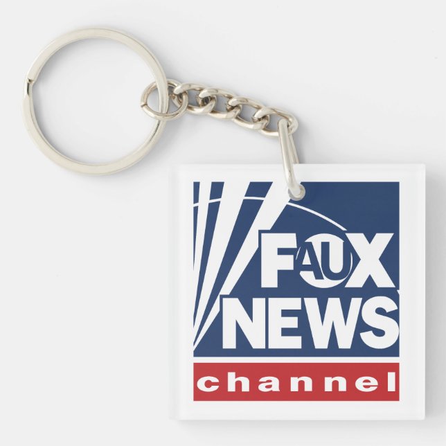 Llavero Burlas o burlas de Fox News (Frente)