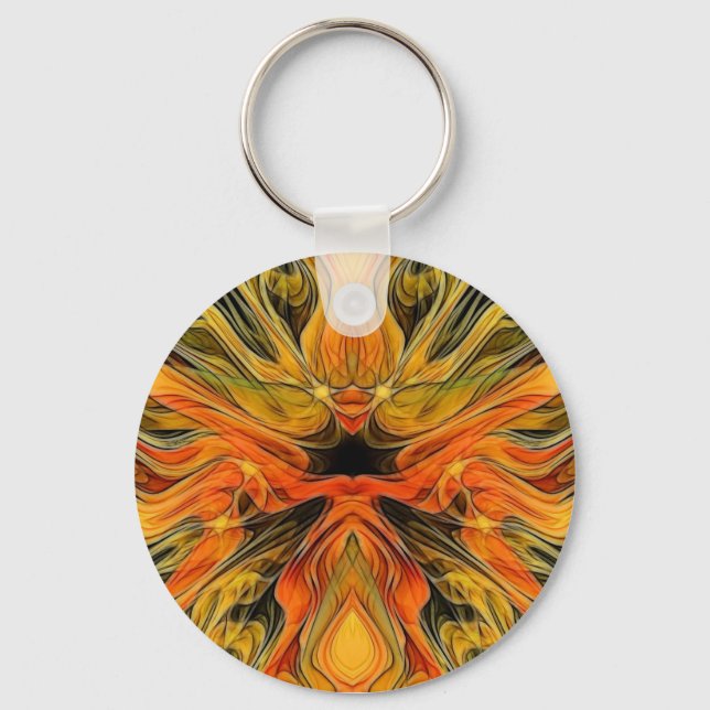 Llavero Burning Sage Bush (Cadena de teclas) (Anverso)