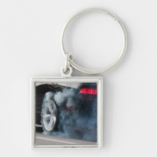 Llavero Burnout de coche negro