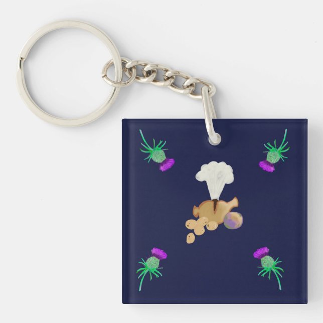 Llavero Burns supper (Frente)