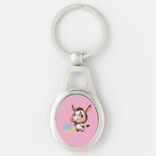 Llavero Burro Adorable para Navidades 2024 - Regalo perfec