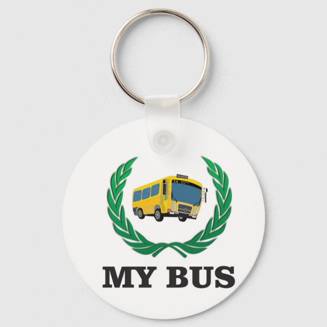 Llavero bus amarillo mi (Anverso)