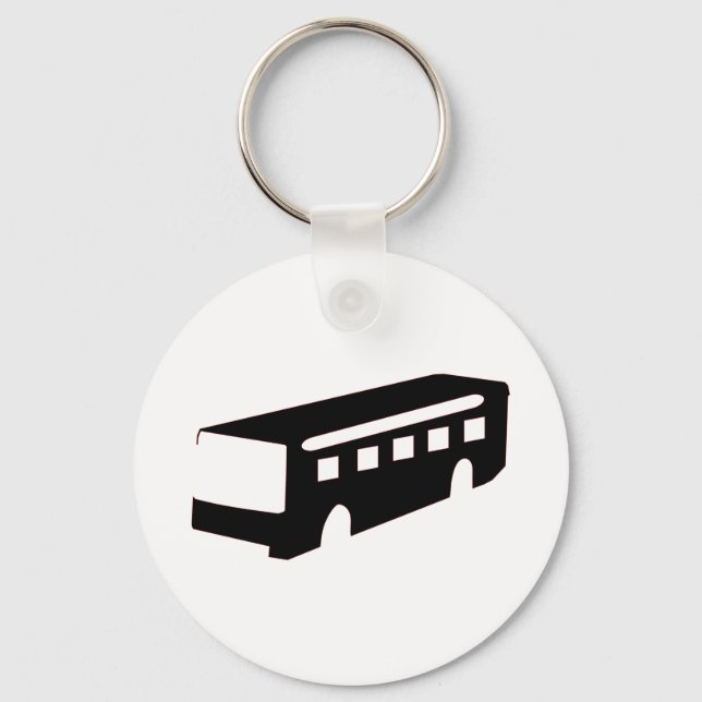 Llavero Bus Silhouette (Anverso)