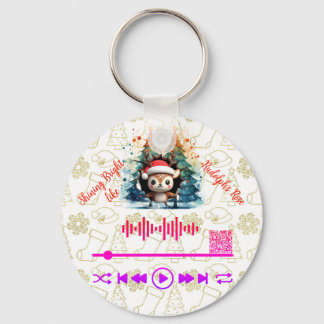 Llavero Buscar, KeyChain de la nariz de Rudolph