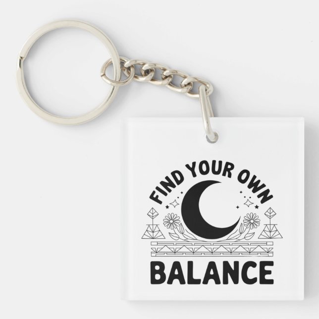 Llavero Buscar su propio saldo (Frente)