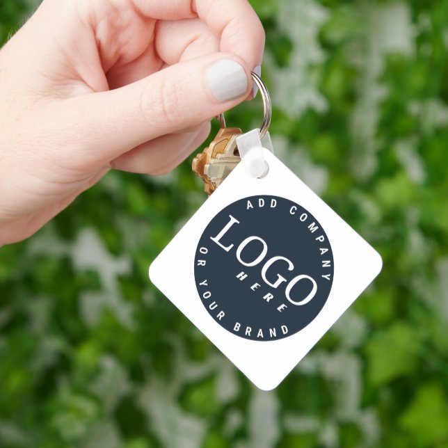 Llavero Business Logo and Return Address DIY Company (Mano)