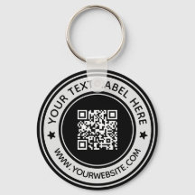 Business Professional Scan Me QR Code Negro modern