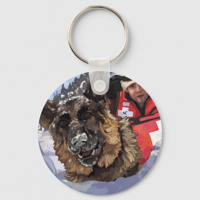 Llavero Búsqueda y rescate (Anverso)