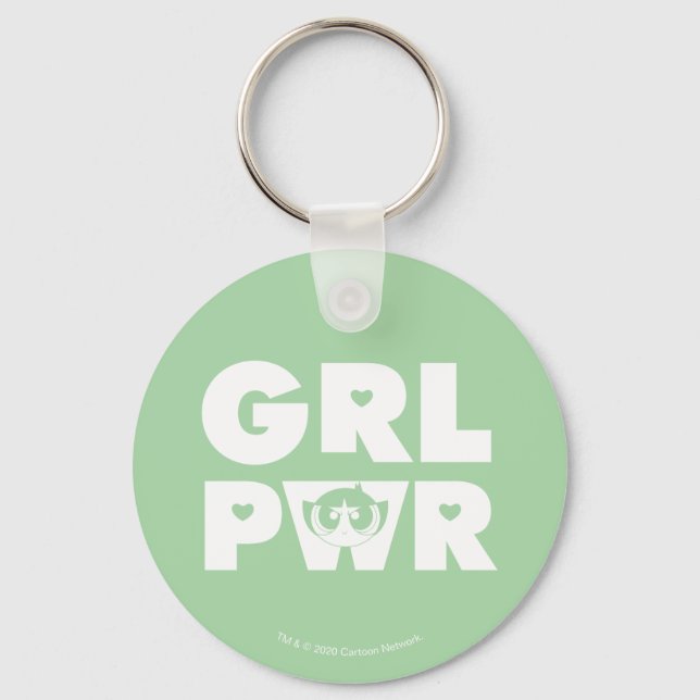 Llavero Buttercup: Poder Chica (Anverso)