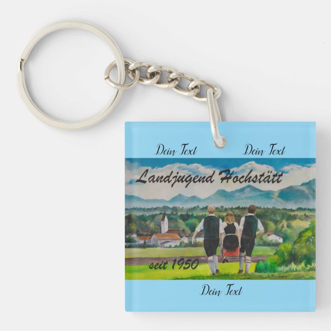 Llavero Buttons (Frente)