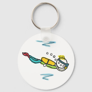 Llavero Buzo Stickman