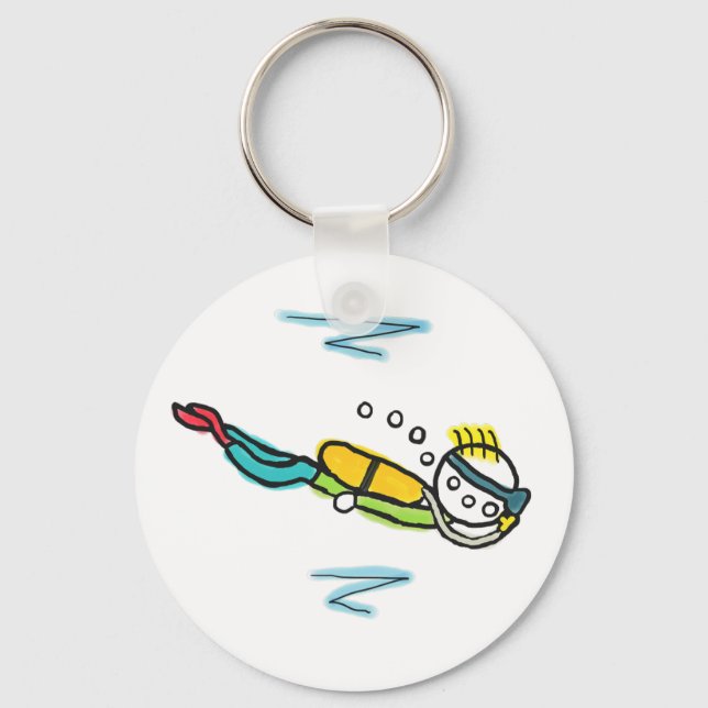 Llavero Buzo Stickman (Anverso)