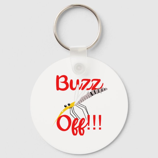 Llavero Buzz Off Keychain (Anverso)