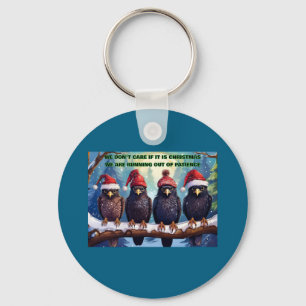 Llavero Buzzards En Una Limpieza Perdiendo Paciencia