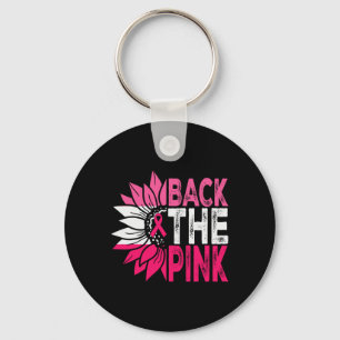 Llavero Byck the Pink Ribbon American Flag Cancer A