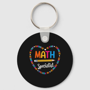 Llavero Byck To School Tee Especialista en Matemáticas Pro