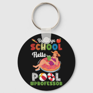 Llavero Bye School Hello Profesor De Pool En Summer Brea