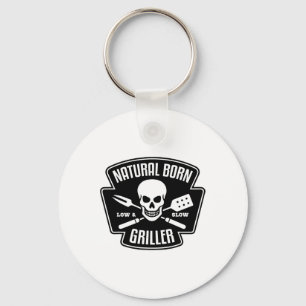 Llavero Byrbecue Natural Born Griller Funny Grill Master G
