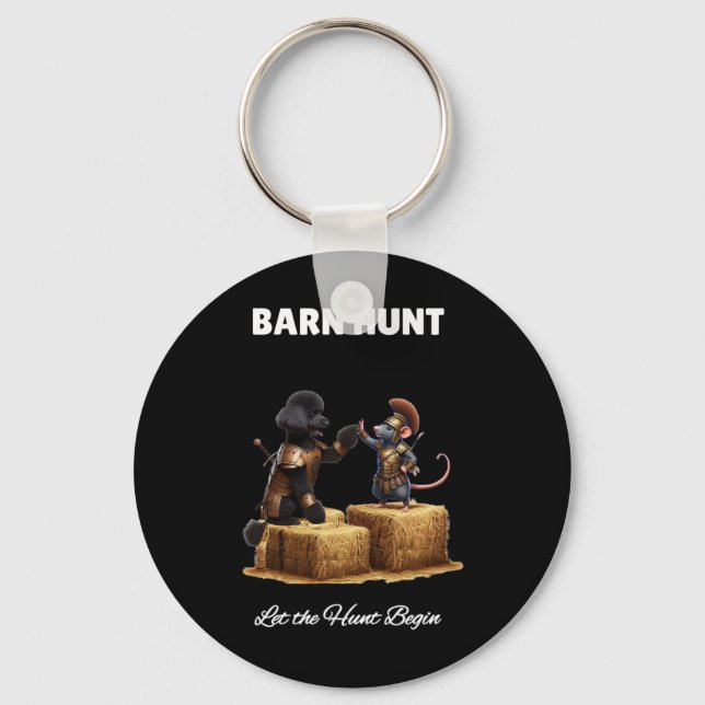 Llavero Byrn Hunt Lover - Rata De Guerrero Y Carne Negra (Anverso)